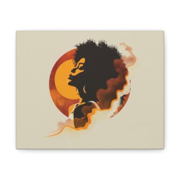 Afro Aura Print Art Print - Front