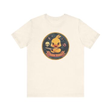 Choose Violence - Female Duck Male-t - Neutral  - Front